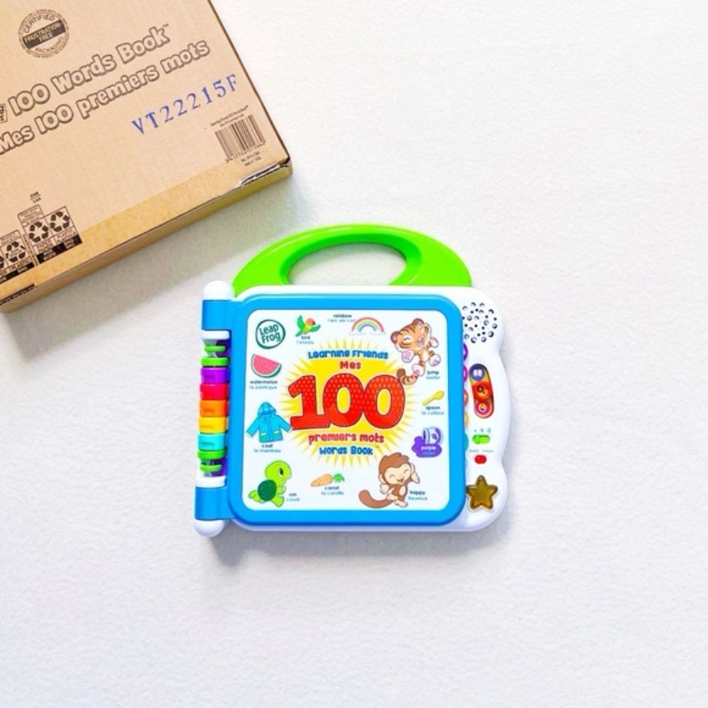 Leap Frog Learning Friends 100 Words Book Bilingual
